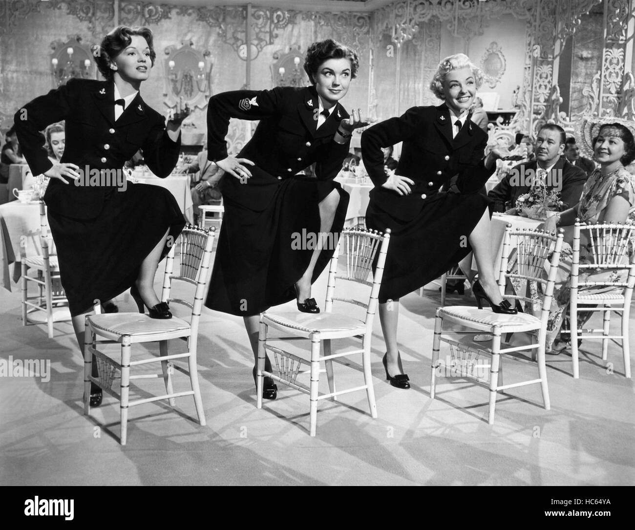 SKIRTS AHOY!, Joan Evans, Esther Williams, Vivian Blaine, 1952 Stock