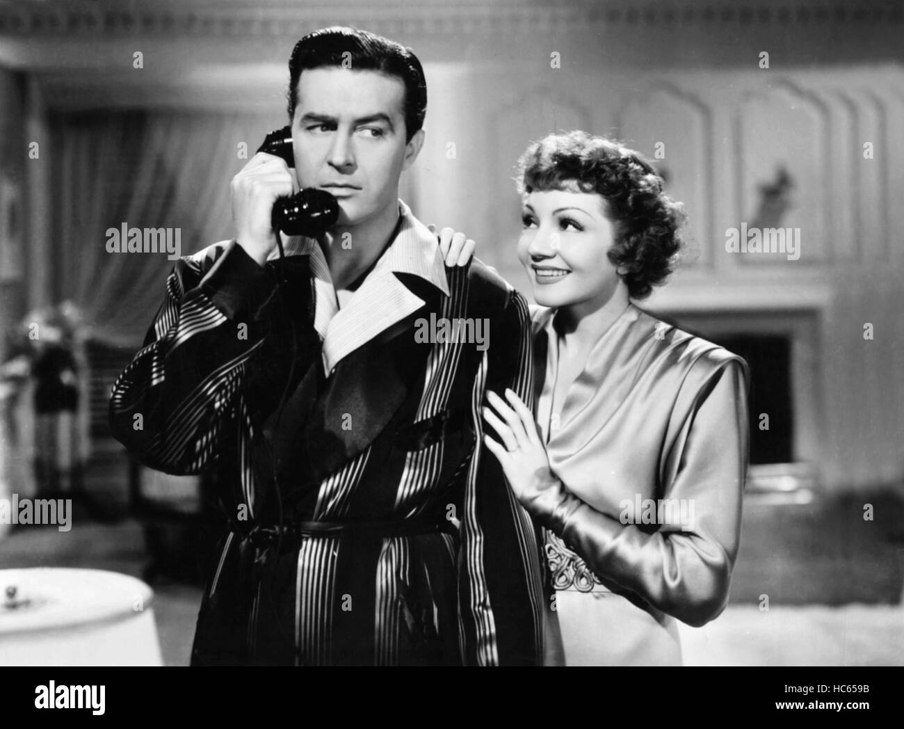 SKYLARK, from left, Ray Milland, Claudette Colbert, 1941 Stock Photo ...