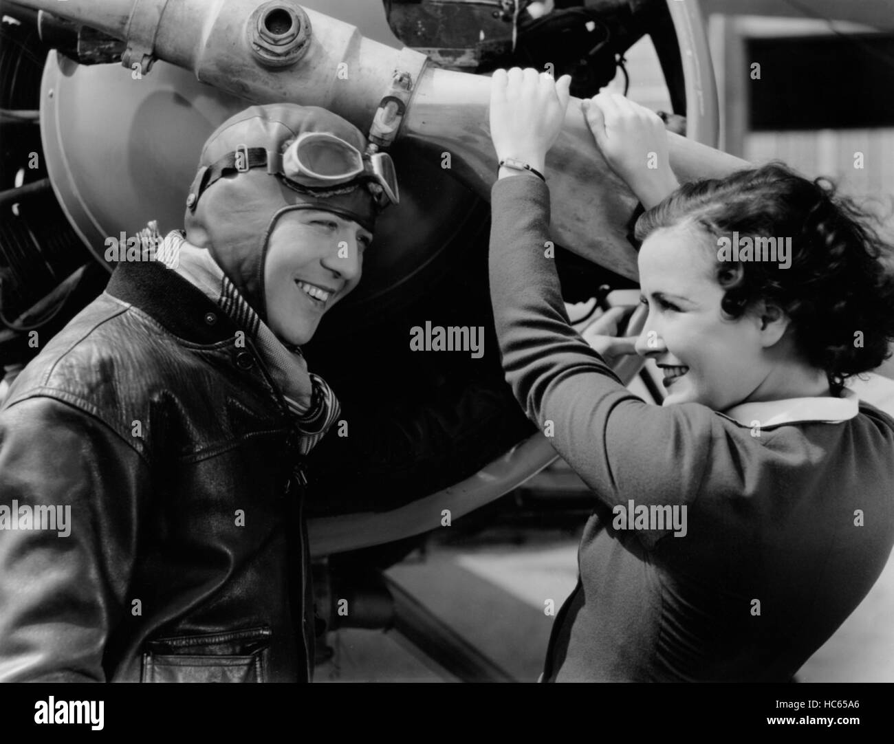 SKYWAY, lr Ray Walker, Kathryn Crawford, 1933 Stock Photo Alamy