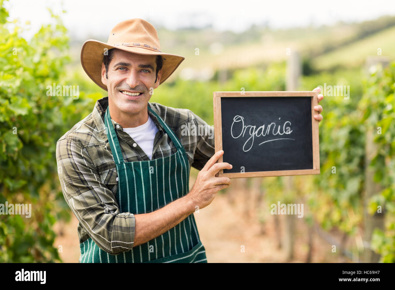 Farmer holding hi-res stock photography and images - Alamy