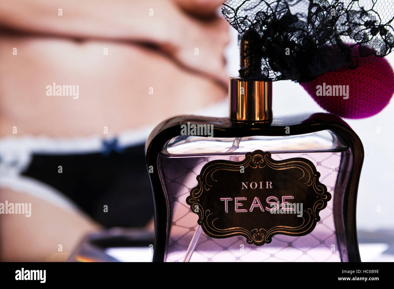 ladies perfume Stock Photo