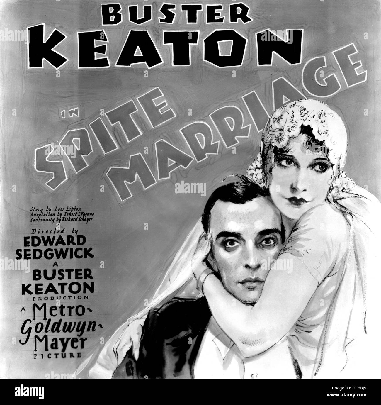 SPITE MARRIAGE, Buster Keaton, Dorothy Sebastian, 1929 Stock Photo Alamy