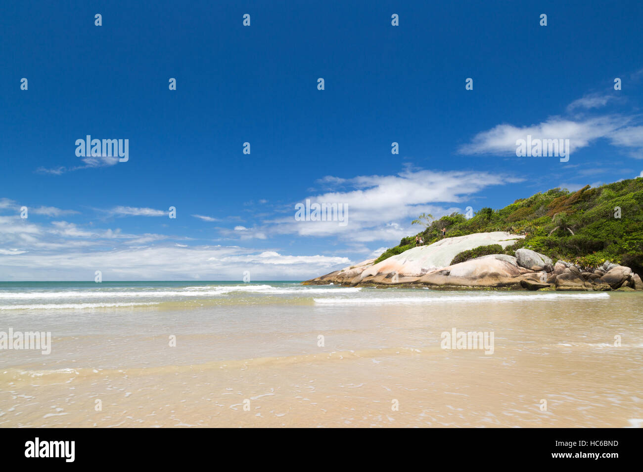 Praia de Canto Grande Mar de Fora, Bombinhas - SC - Andréa Lenz