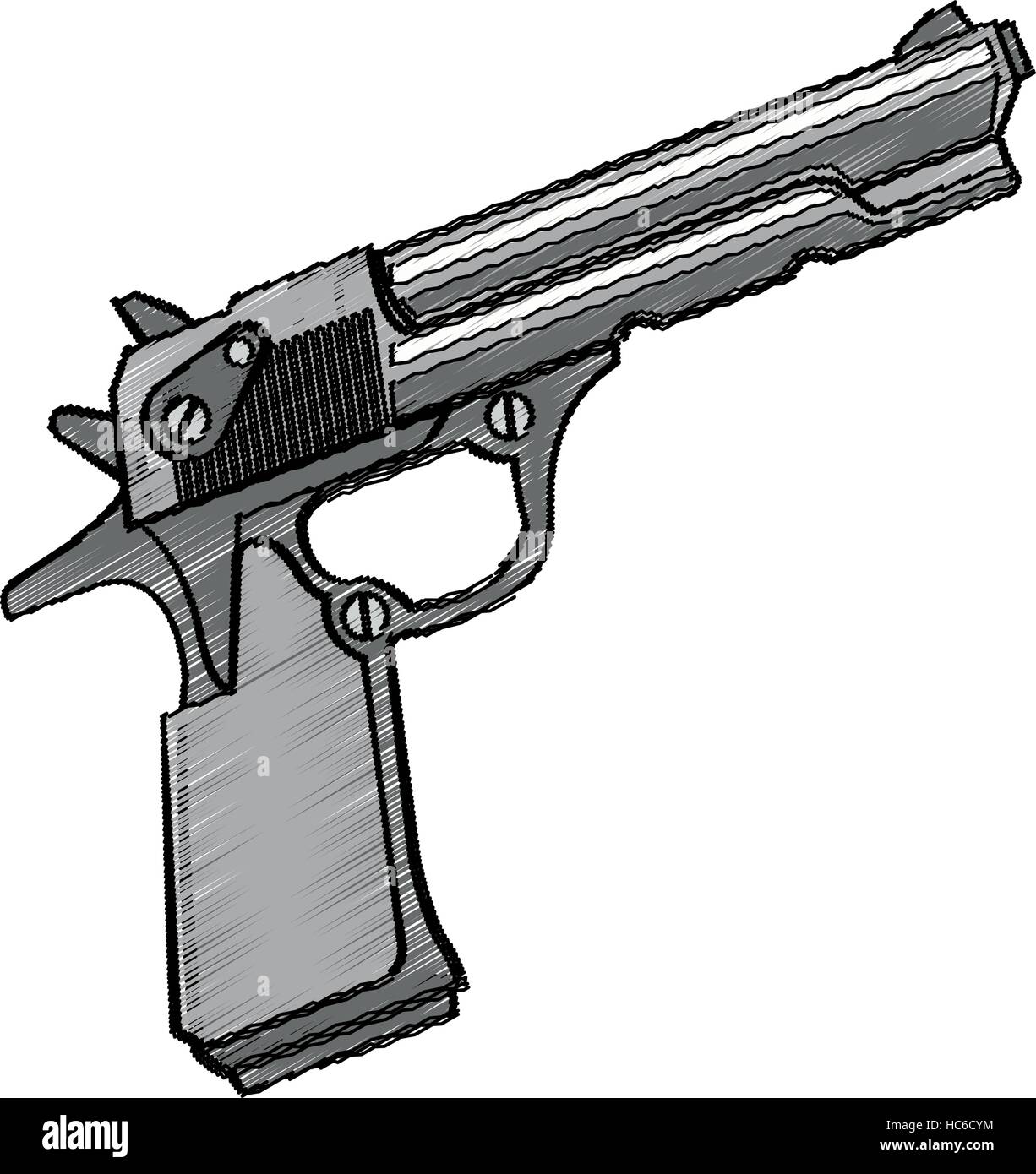 Isolated gun design Stock Vector Image & Art Alamy