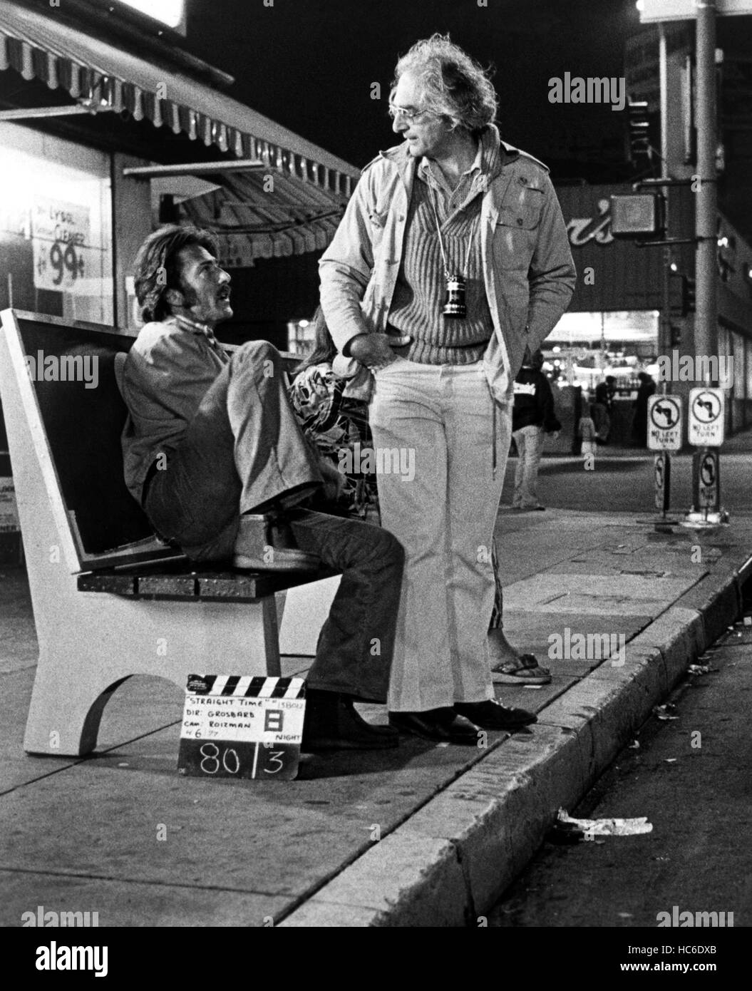 STRAIGHT TIME, Dustin Hoffman, Director Ulu Grosbard, 1978 Stock Photo Alamy
