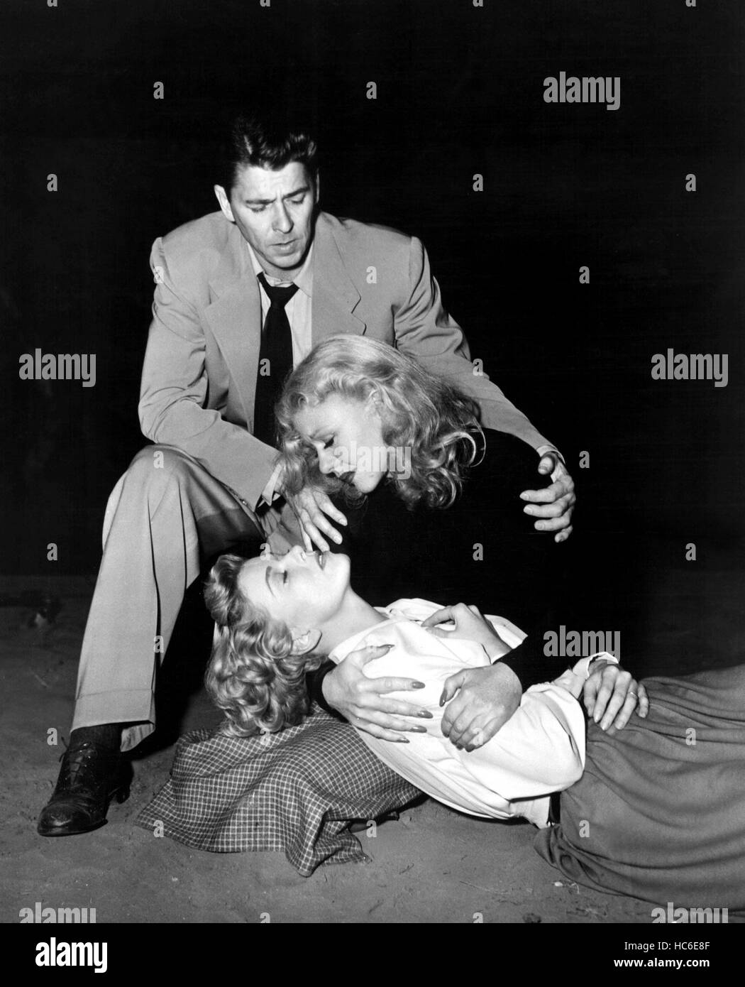 STORM WARNING, Ronald Reagan, Ginger Rogers, Doris Day, 1950 Stock
