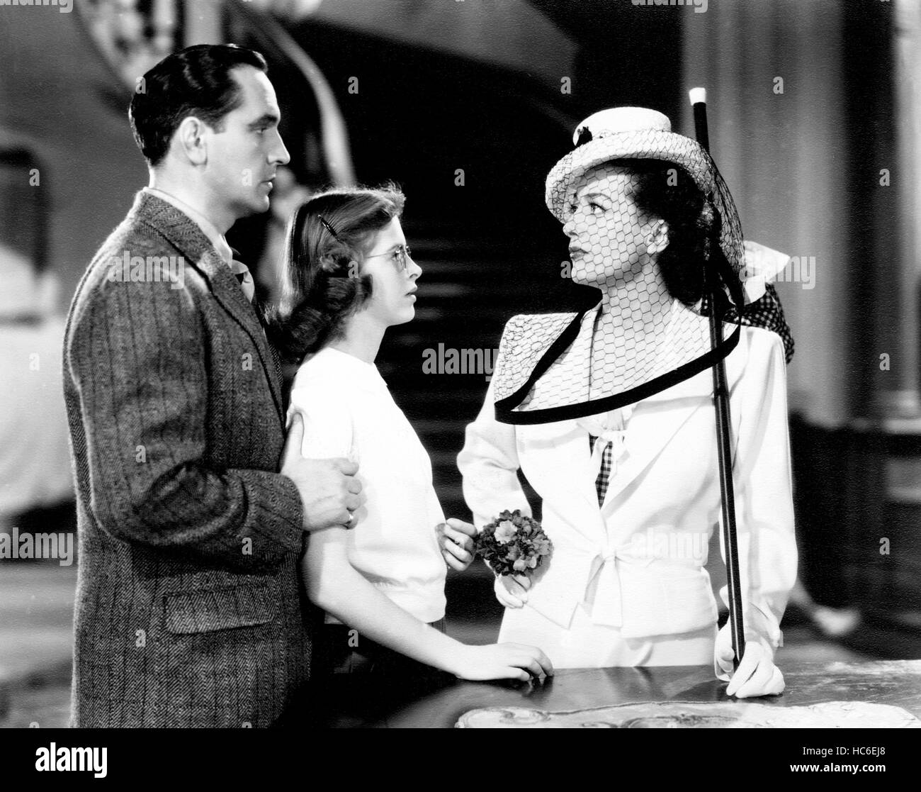 SUSAN AND GOD, from left, Fredric March, Rita Quigley, Joan Crawford ...