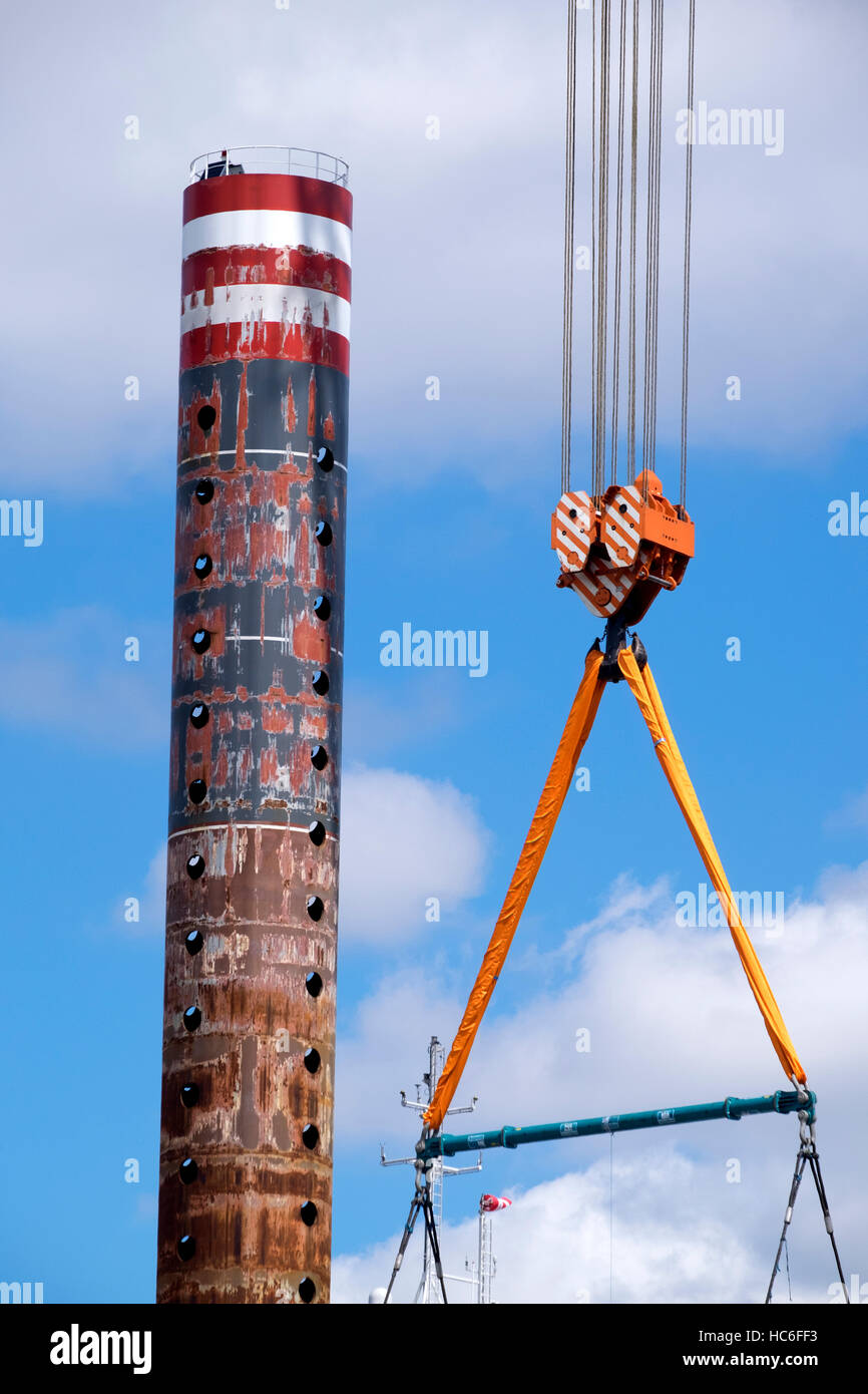 Cammell Laird Large Crane Stock Photo