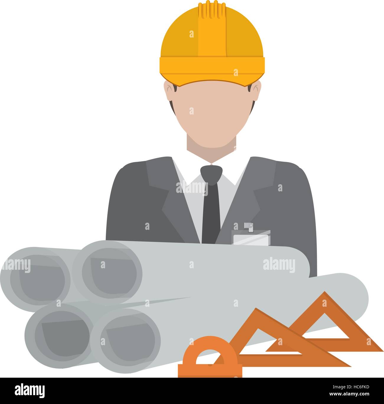 Isolated architect design Stock Vector Image & Art - Alamy