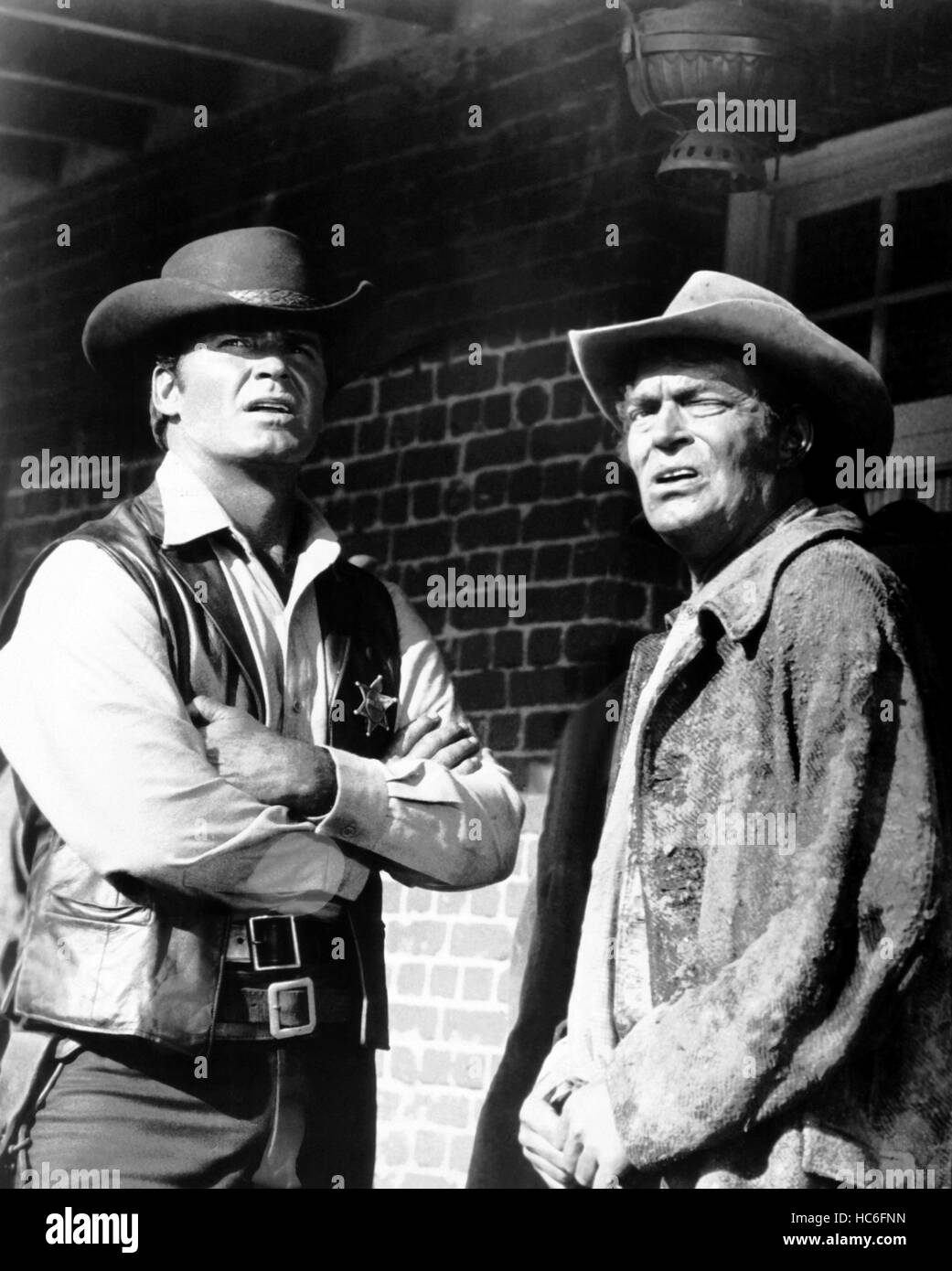 SUPPORT YOUR LOCAL SHERIFF, James Garner, Jack Elam, 1969 Stock Photo Alamy