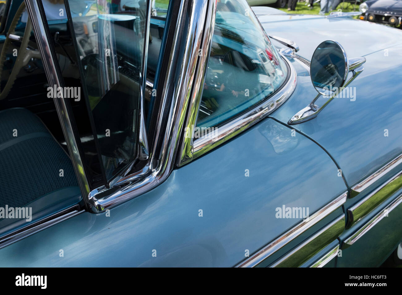 Vintage Classic Car Oldsmobile Stock Photo