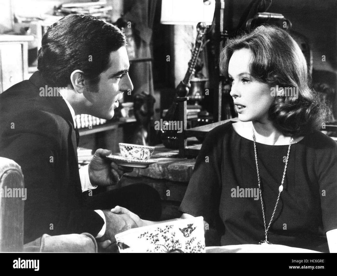 SWEET NOVEMBER, from left Anthony Newley, Sandy Dennis, 1968 Stock