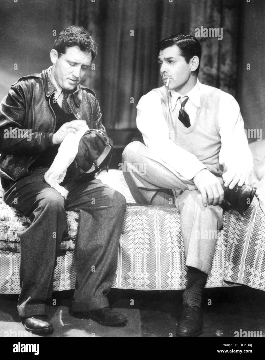 TEST PILOT, Spencer Tracy, Clark Gable, 1938 Stock Photo Alamy