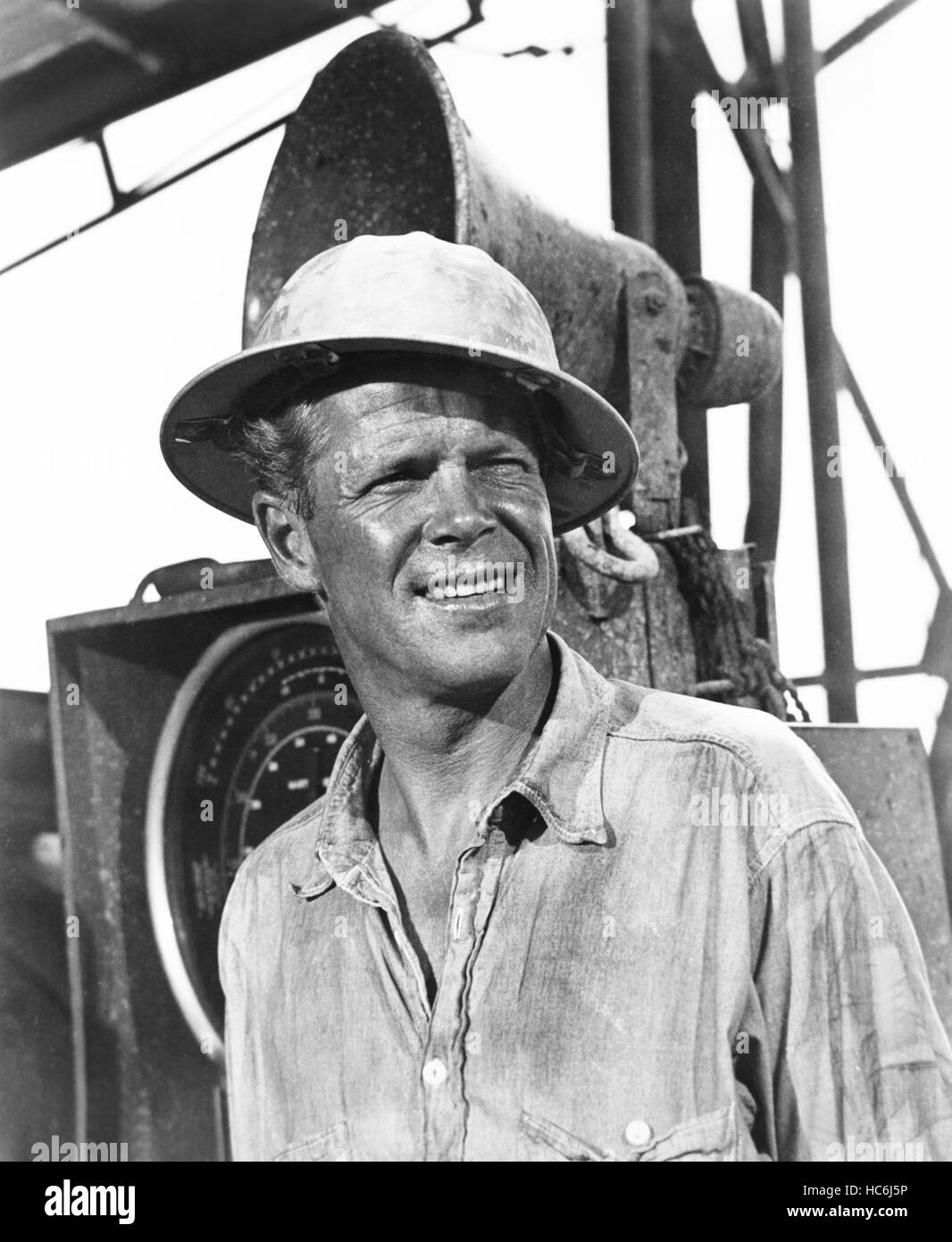 THUNDER BAY, Dan Duryea, 1953 Stock Photo Alamy