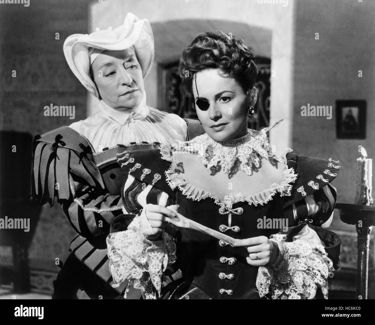 THAT LADY, from left: Francoise Rosay, Olivia de Havilland, 1955, TM & Copyright © 20th Century