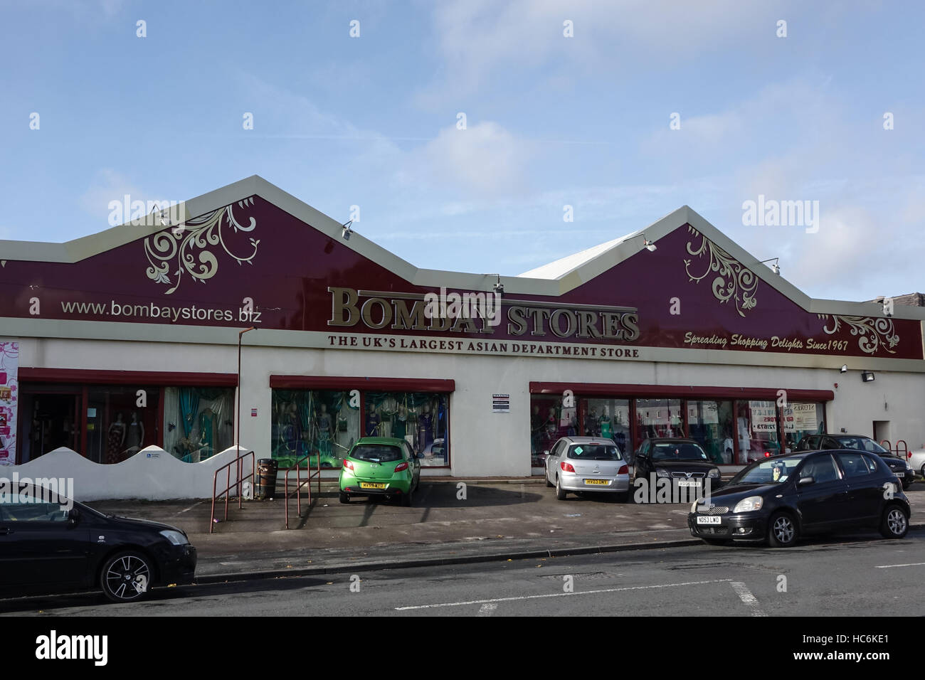 Bombay Stores in Shearbridge Road, Bradford, West Yorkshire Stock Photo