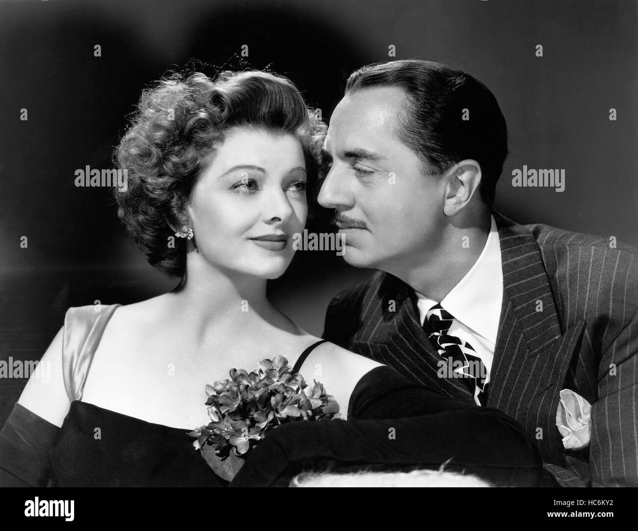 THE THIN MAN GOES HOME, Myrna Loy, William Powell, 1945 Stock Photo Alamy