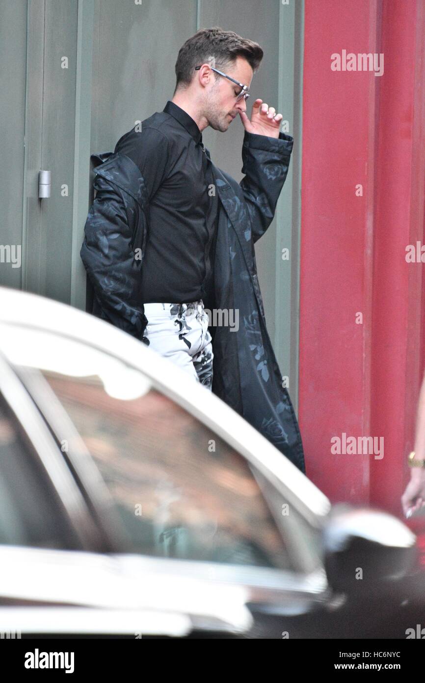 Brad Goreski on a photo shoot in Soho Featuring: Brad Goreski Where