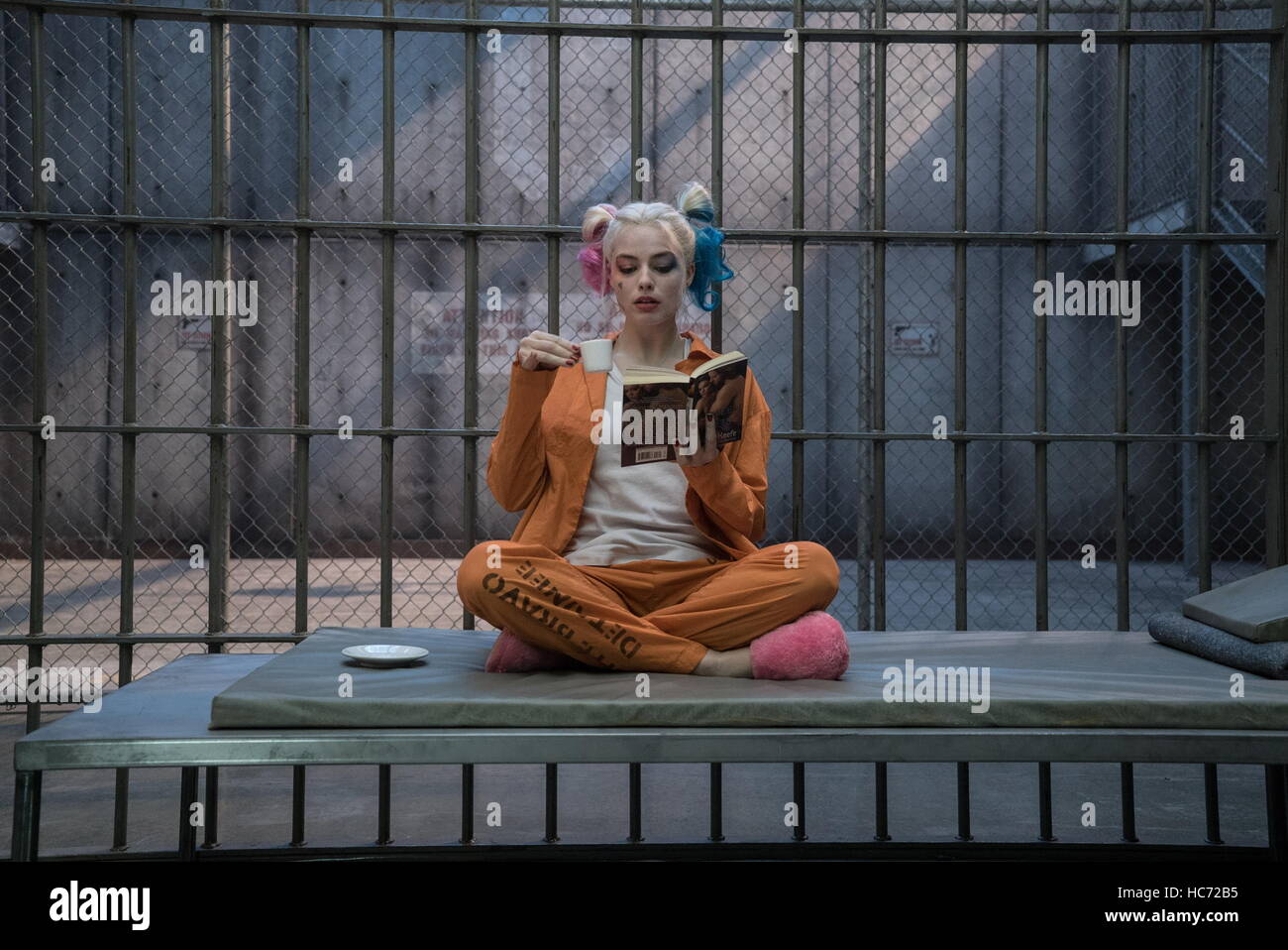 RELEASE DATE: August 5, 2016 TITLE: Suicide Squad STUDIO: Atlas Entertainment DIRECTOR: David Ayer PLOT: A secret government agency recruits imprisoned supervillains to execute dangerous black ops missions in exchange for clemency STARRING: Margot Robbie as Harley Quinn (Credit Image: c Atlas Entertainment/Entertainment Pictures/) Stock Photo