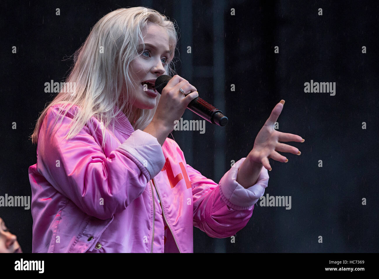 Zara Larsson performing live at Way Out West Festival Featuring Zara