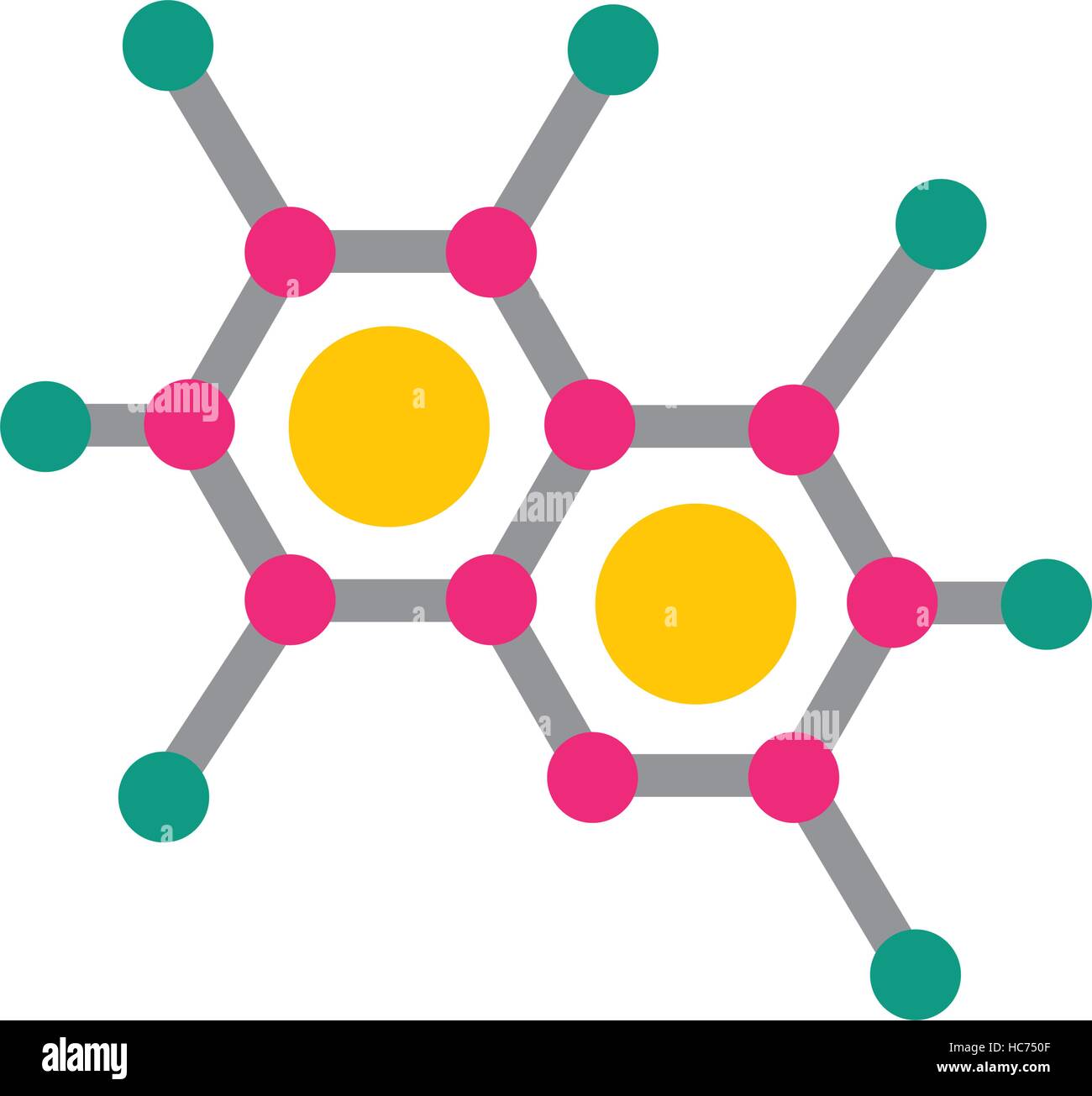 molecule structure isolated icon vector illustration design Stock ...