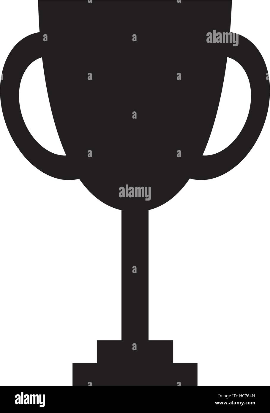 trophy cup award isolated icon vector illustration design Stock Vector ...