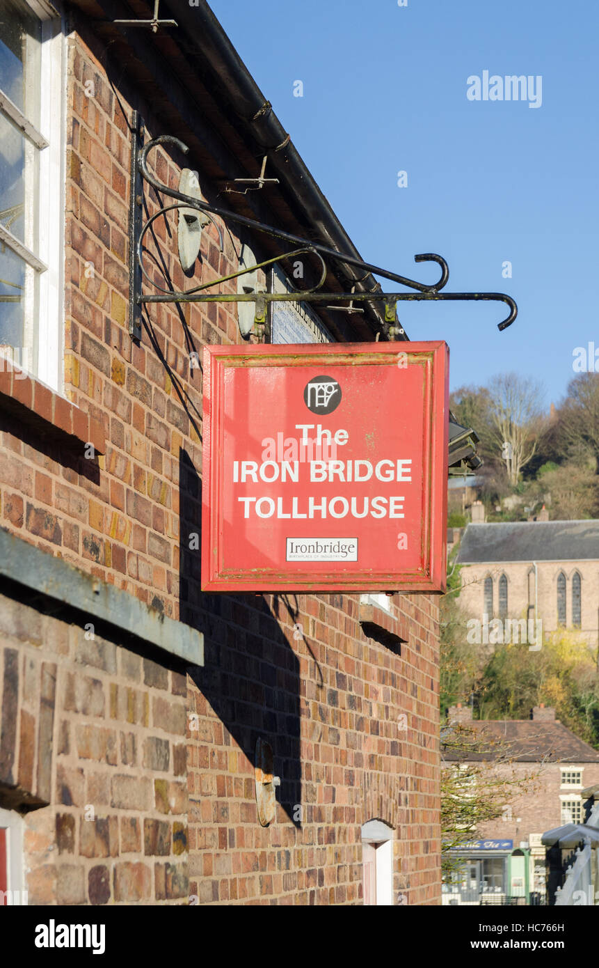 Iron Bridge Toll House in Ironbridge, Shropshire Stock Photo Alamy