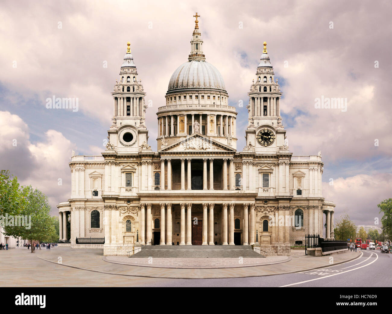 St Paul's Cathedral Stock Photo