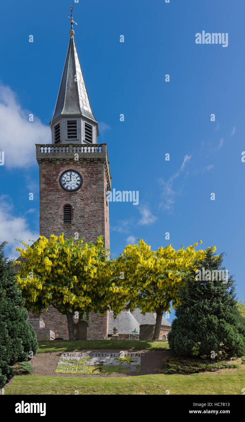 The tower of Old High Church in Inverness Stock Photo - Alamy