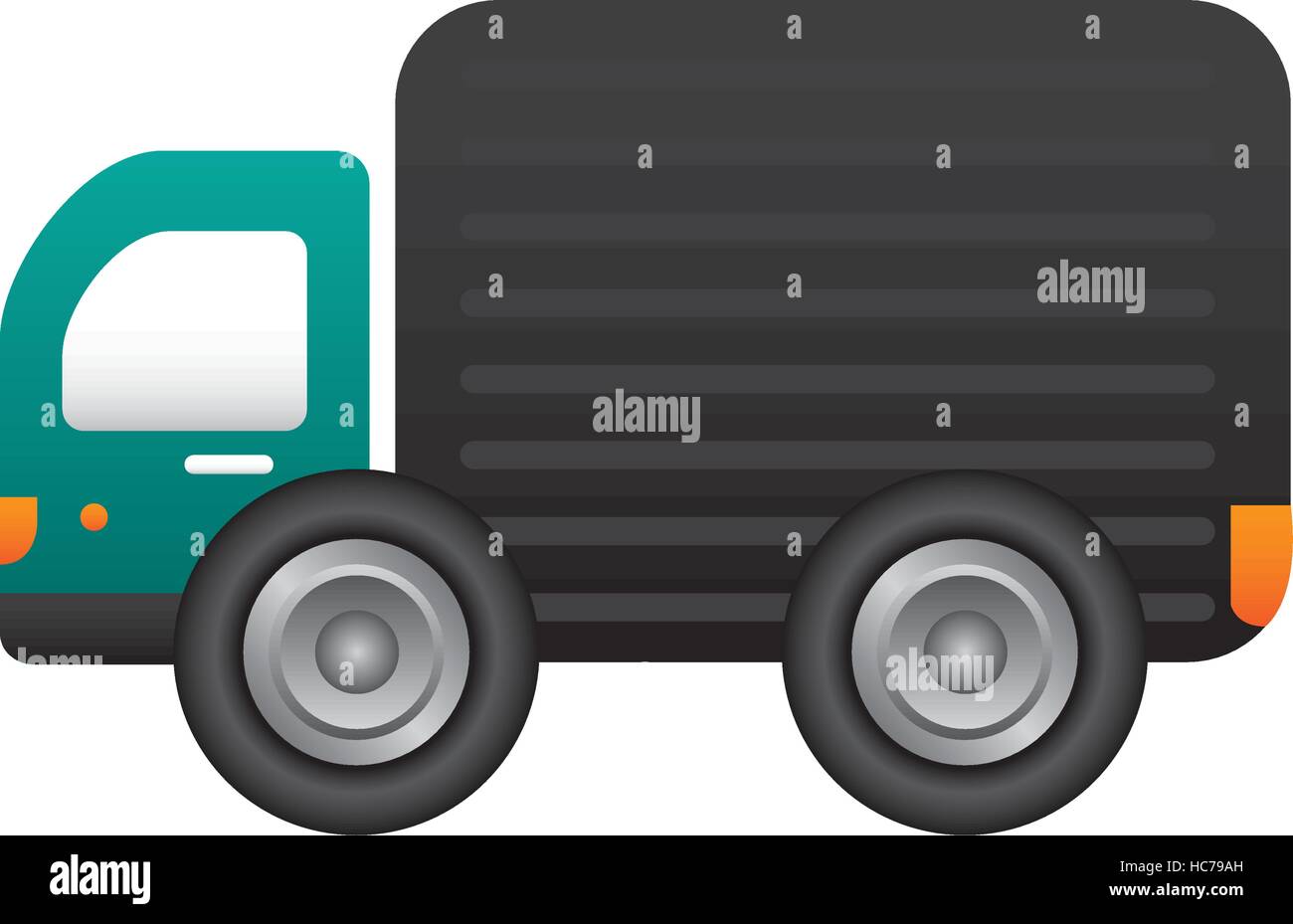 truck vehicle delivery service vector illustration design Stock Vector ...