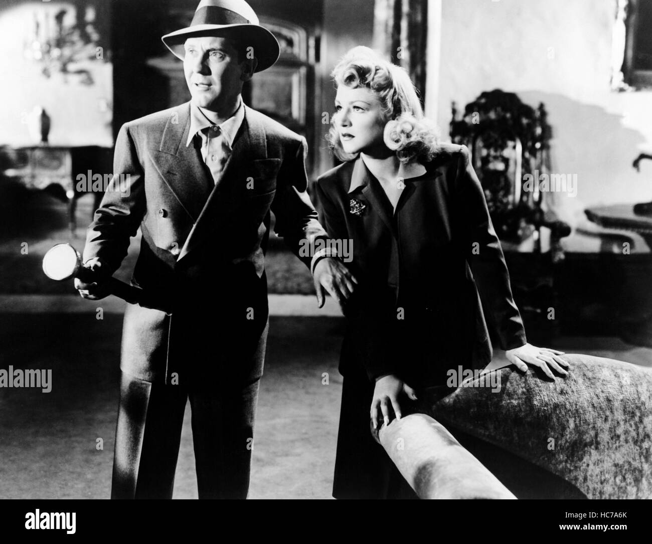 STREET OF CHANCE, from left: Burgess Meredith, Claire Trevor, 1942 ...