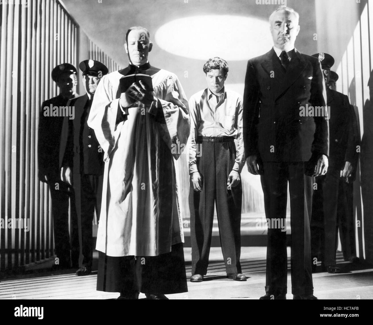 STRANGER ON THE THIRD FLOOR, Broderick O'Farrell (left), John McGuire (center), 1940 Stock Photo