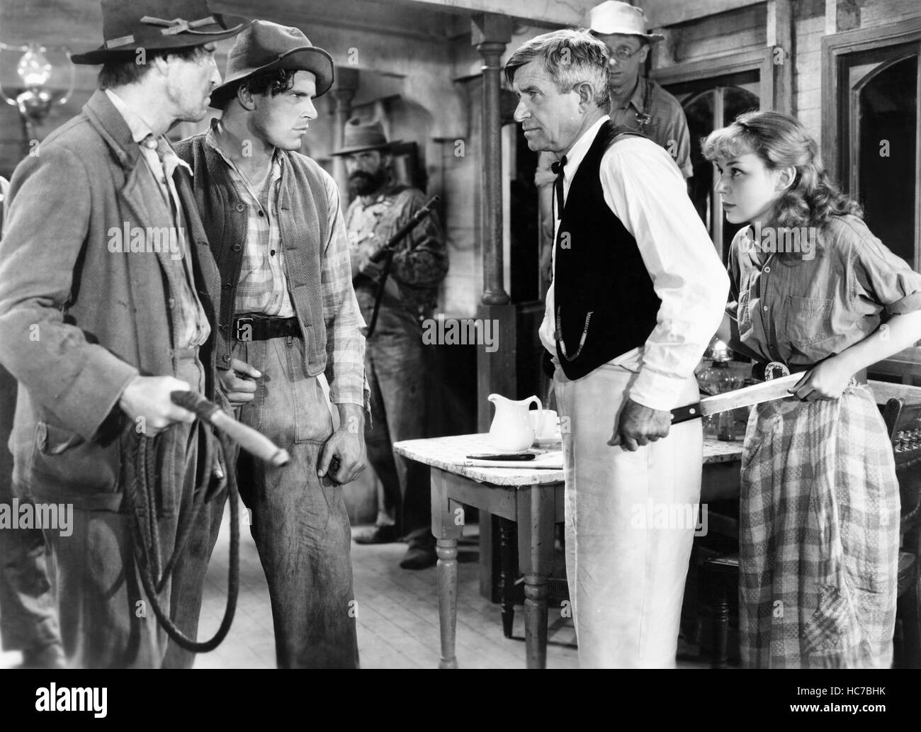 STEAMBOAT ROUND THE BEND, from left Charles Middleton, Fred Kohler Jr