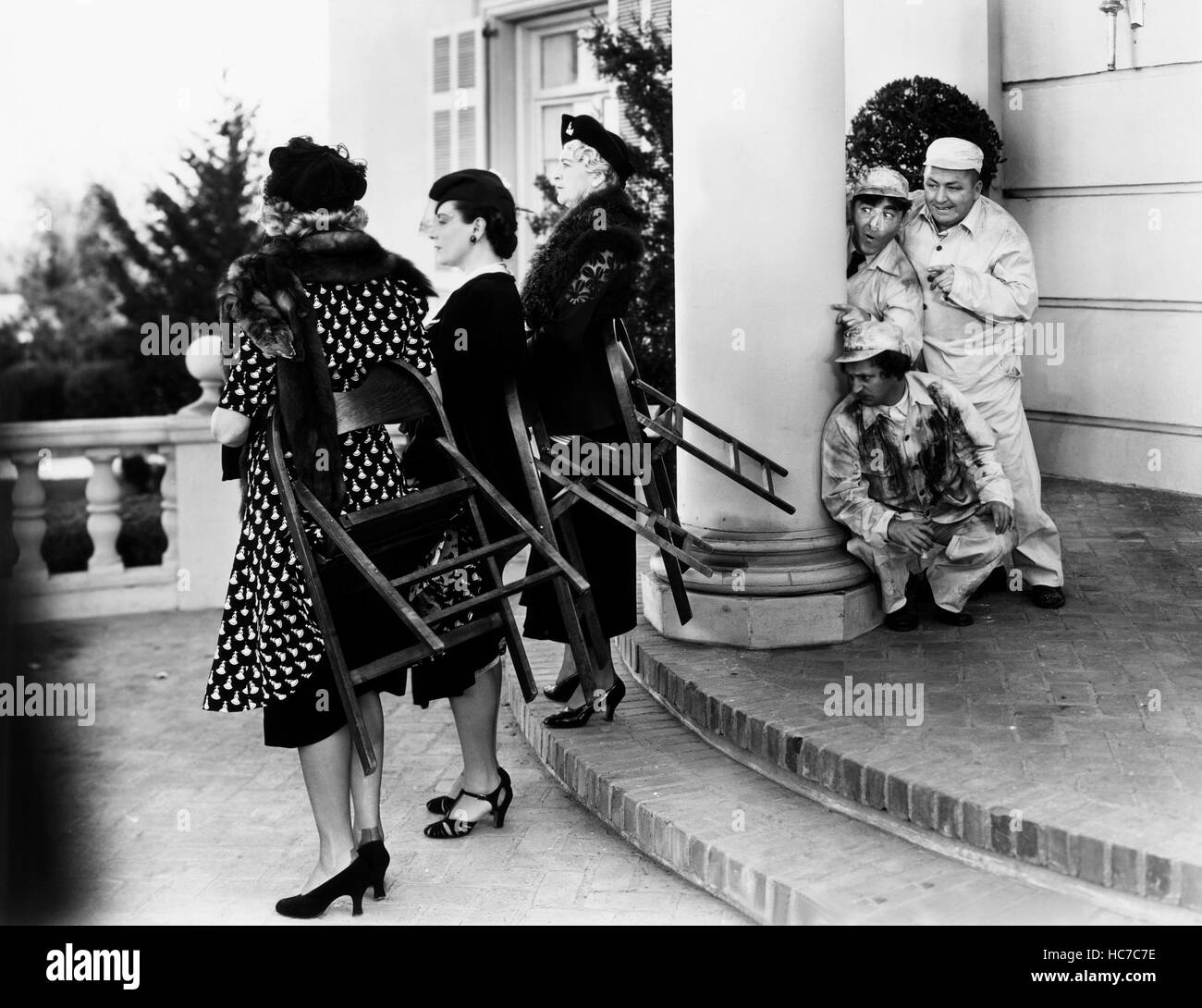 TASSELS IN THE AIR, from left, Gertrude Astor, Symona Boniface, Louella