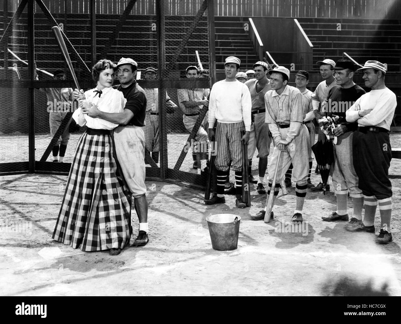 TAKE ME OUT TO THE BALL GAME, from left, Esther Williams, Gene Kelly