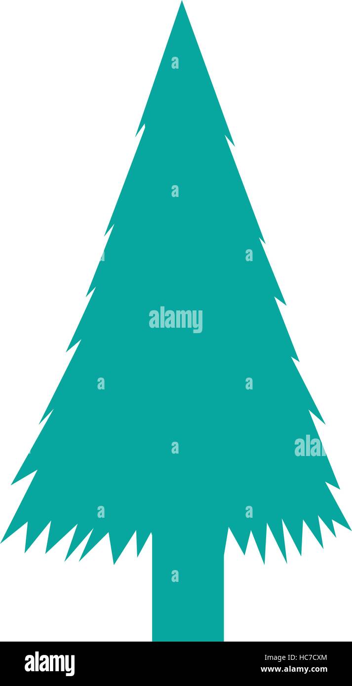 tree plant silhouette isolated icon Stock Vector Image & Art - Alamy