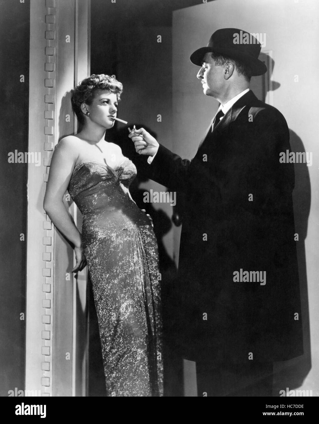 TAKE ONE FALSE STEP, Shelley Winters, William Powell, 1949 Stock Photo ...
