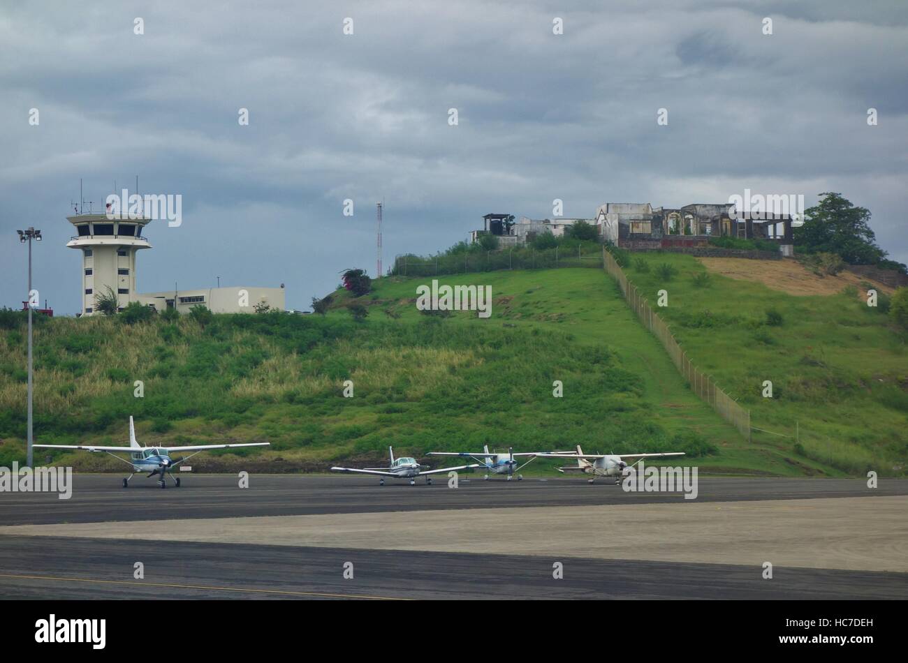 The Maurice International Airport (GND), former Point Salines