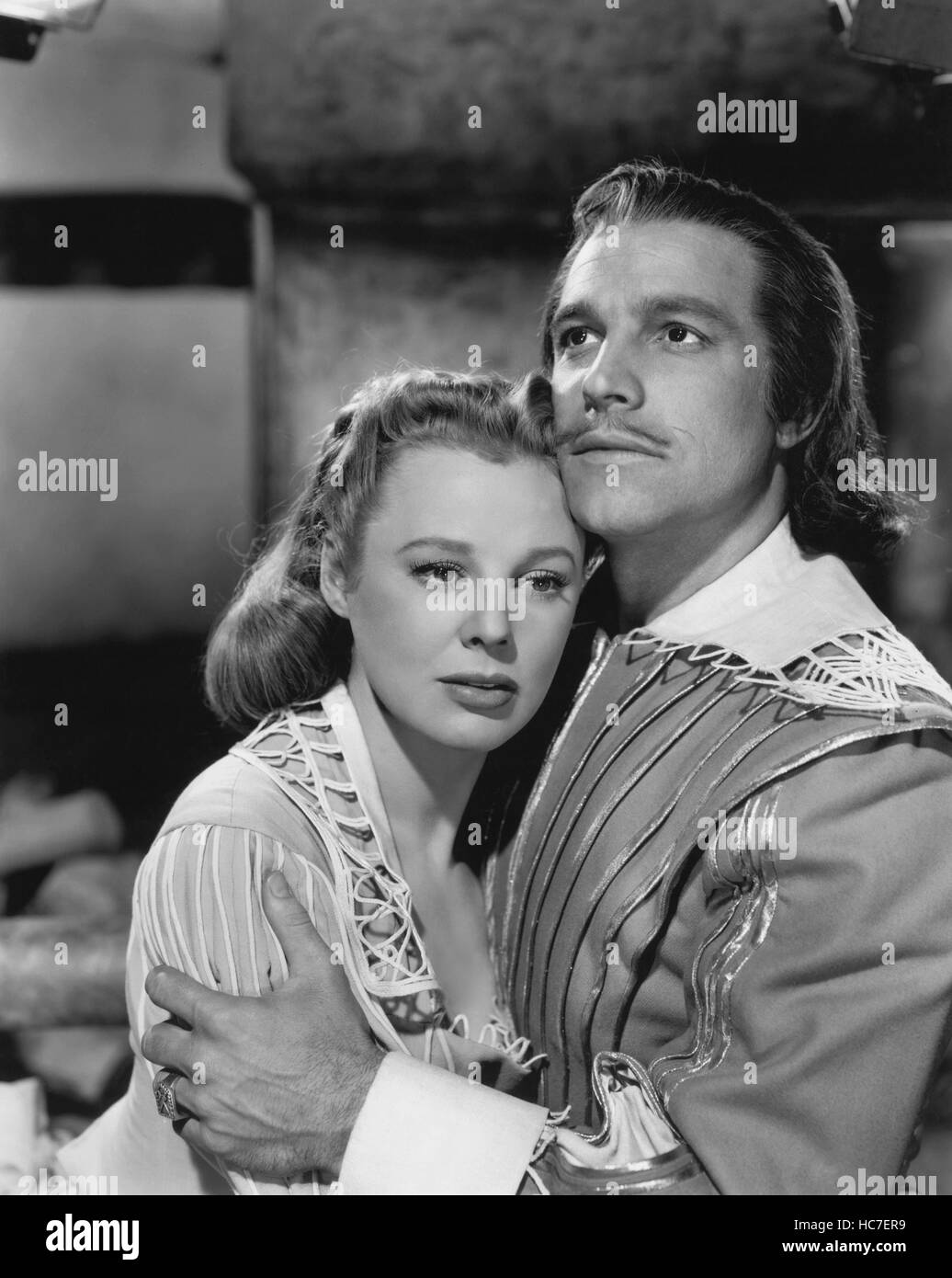 THE THREE MUSKETEERS, from left June Allyson, Gene Kelly, 1948 Stock
