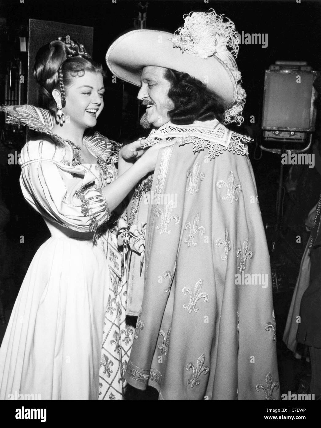 THE THREE MUSKETEERS, Angela Lansbury, Frank onset, 1948 Stock