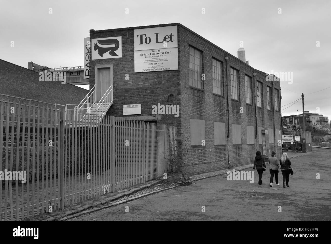 Hume Street, Byker Stock Photo Alamy