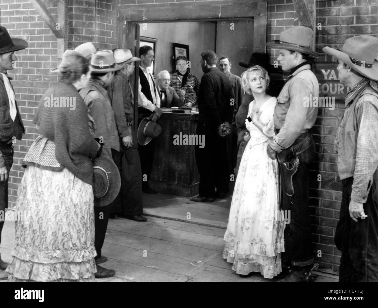 TOLL OF THE DESERT, Fred Kohler Jr., 1935 Stock Photo Alamy