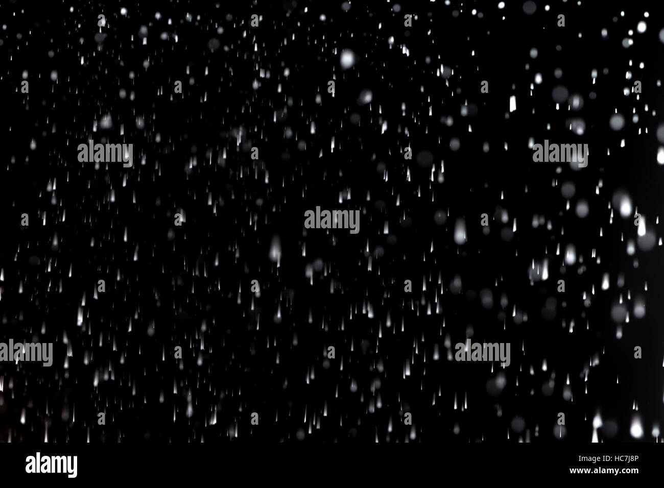 The falling snow. Background Stock Photo