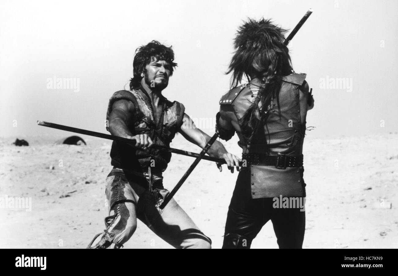 STEEL DAWN, Patrick Swayze, 1987, (c)Vestron Pictures/courtesy Everett