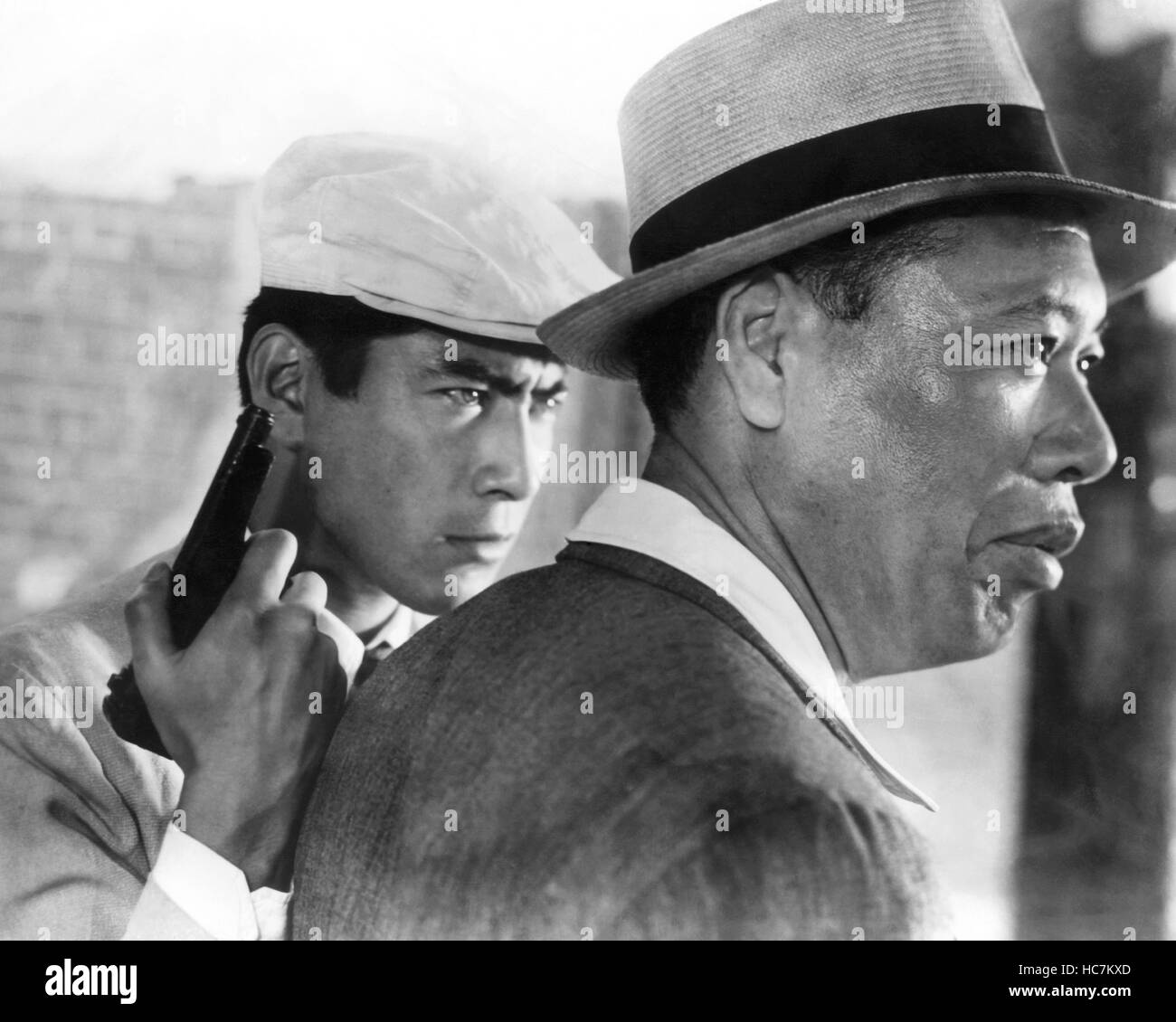 Stray Dog Aka Nora Inu From Left Toshiro Mifune Takashi Shimura 1949 Stock Photo Alamy