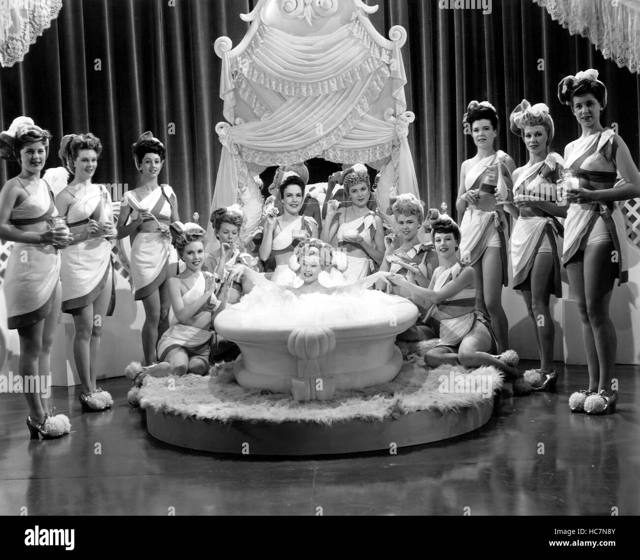 STEP LIVELY, Gloria DeHaven (center), 1944 Stock Photo Alamy