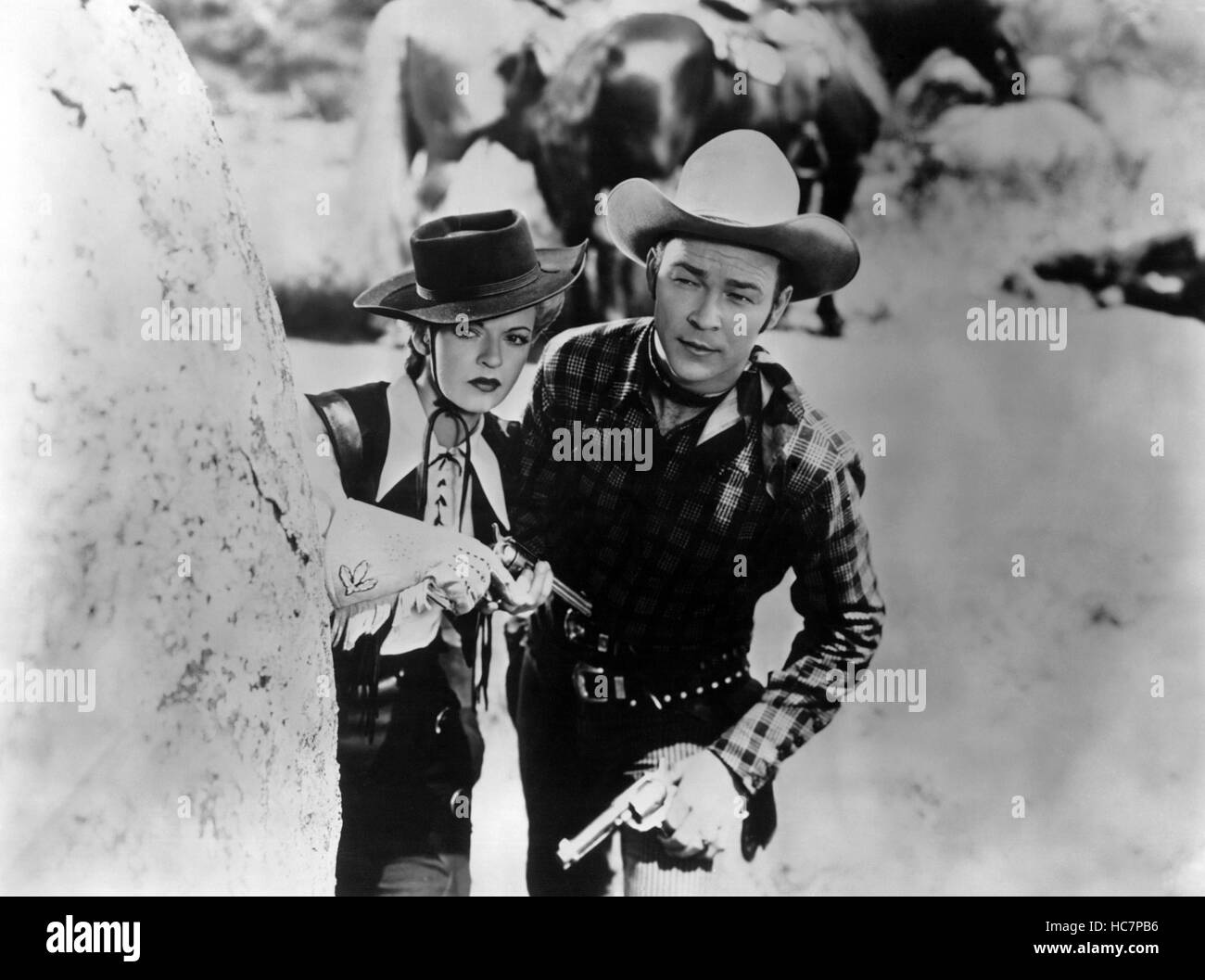 SUNSET IN EL DORADO, Dale Evans, Roy Rogers, 1945 Stock Photo - Alamy