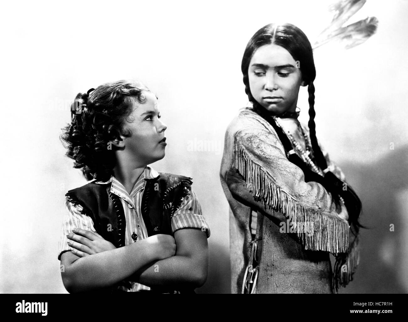 Martin Good Rider SUSANNAH OF THE MOUNTIES, from left, Shirley Temple, Martin Good Rider ...
