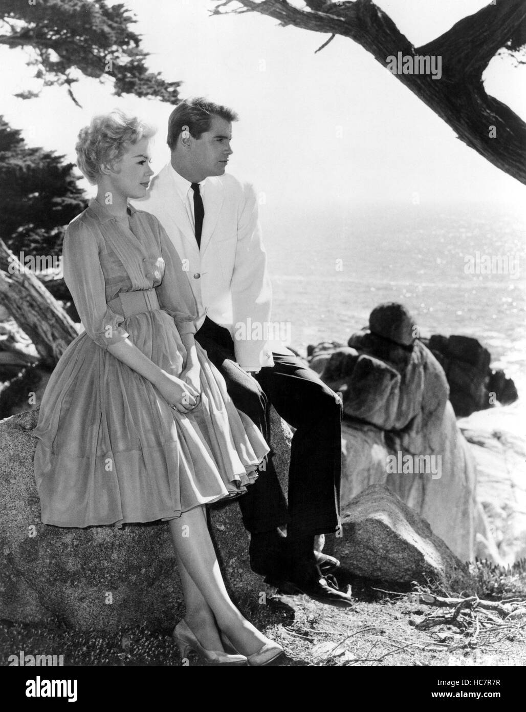 A SUMMER PLACE, Sandra Dee, Troy Donahue, 1959 Stock Photo