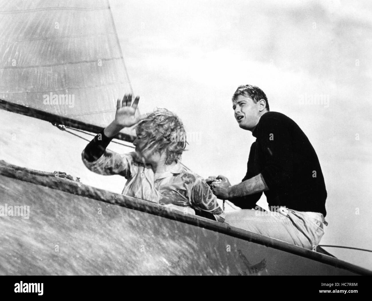 A SUMMER PLACE, Sandra Dee, Troy Donahue, 1959 Stock Photo